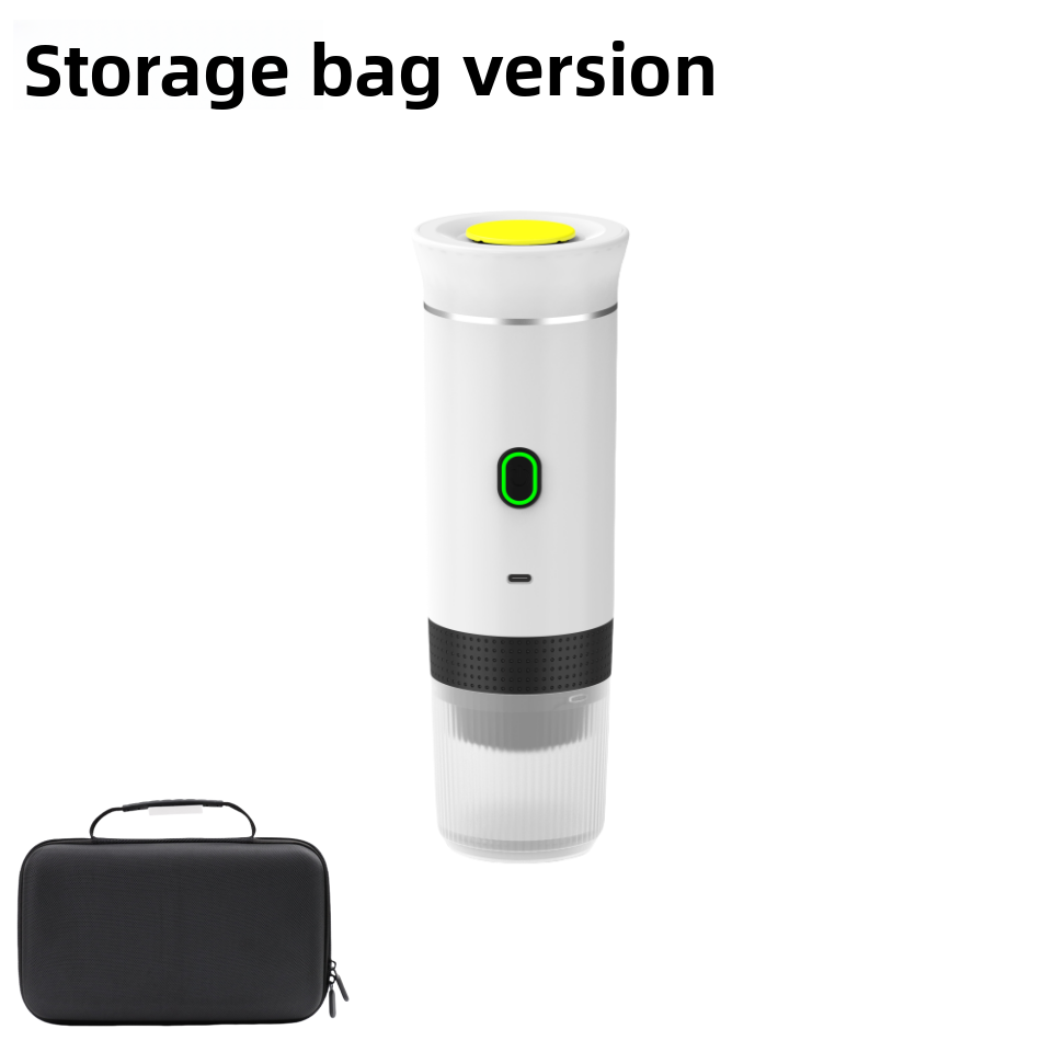 Portable Electric Capsule Coffee Machine - Wireless Heating Travel Espresso Maker