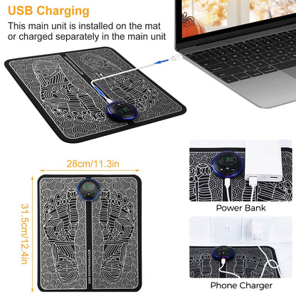 Foot Massage Pad Electric Stimulator Massager - DropOnline.co