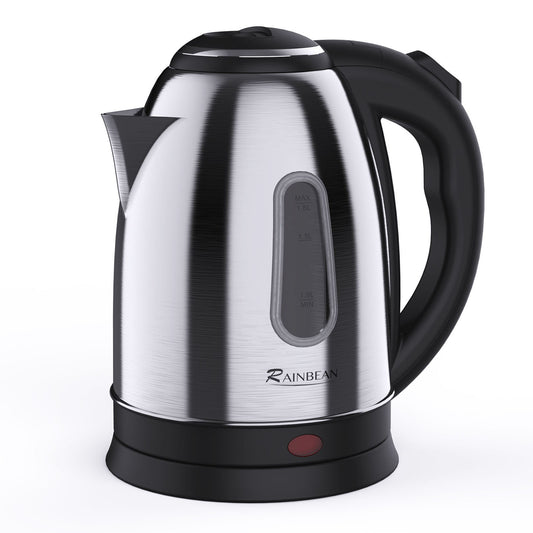 Electric Water Kettle - 1.8L Tea Coffee Boiler with Auto Shut-Off & Boil Dry Protection