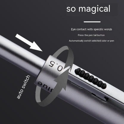 Gravity Induction Pen Press Metal Gel Pen Ballpoint Pen Four-in-one - DropOnline.co