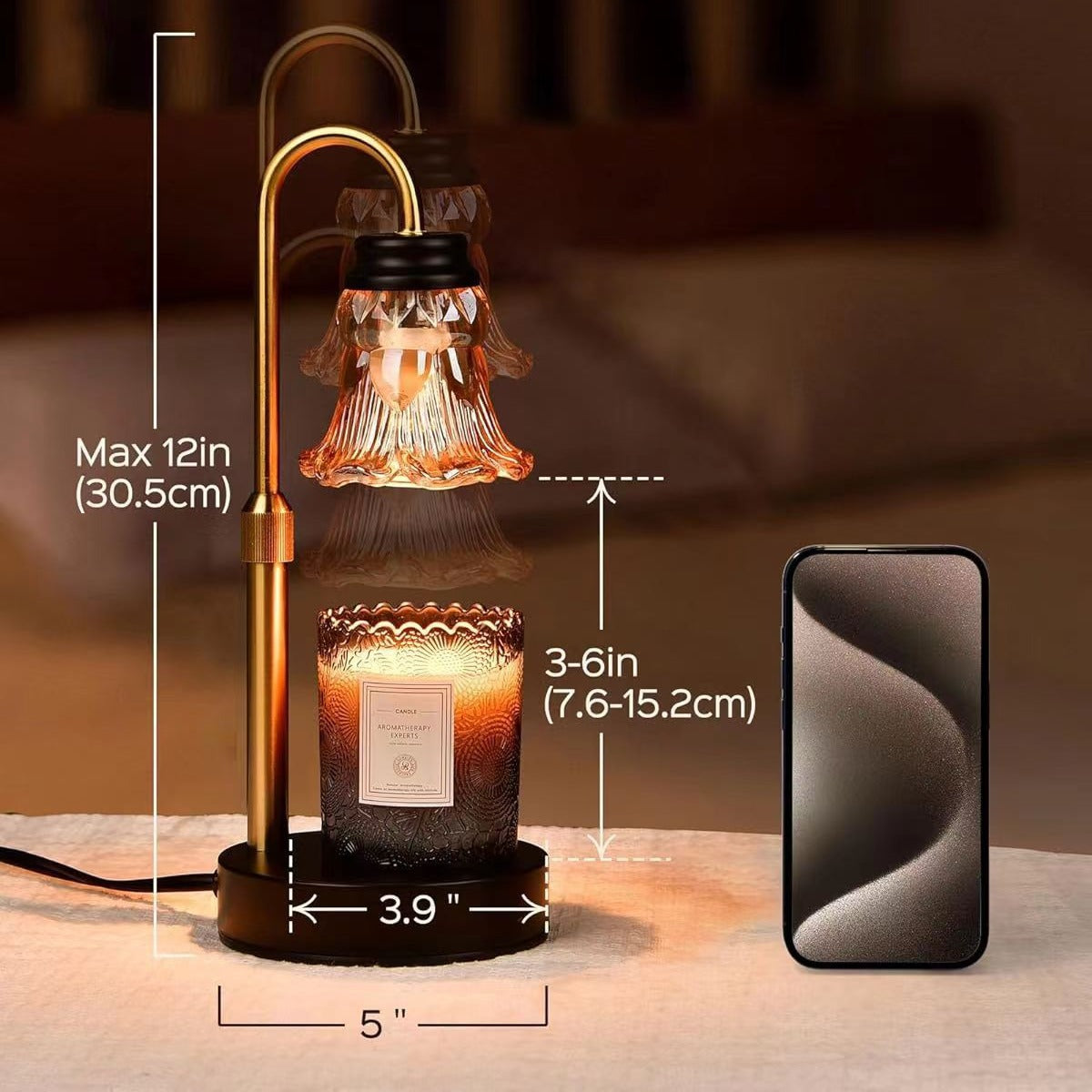 Lifting Aromatherapy Wax Melting Lamp