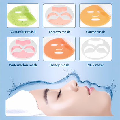 DIY Automatic Facial Fruit Vegetable Mask Maker Machine Mask Mini FaceSkin Rejuvenation Home Use Beauty Devices - DropOnline.co
