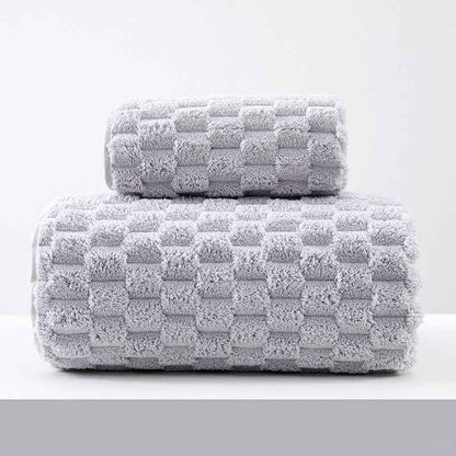 Candy Velvet Hair-drying Cap Thick Absorbent Headscarf