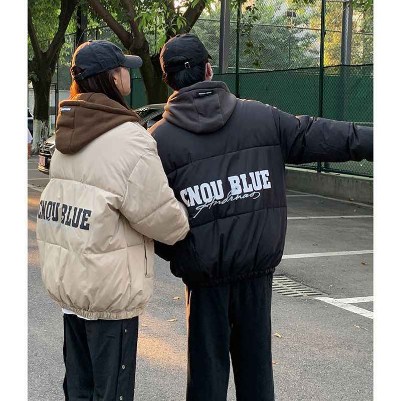 Winter Thickened Women's Warm Loose Large Size Student Cotton Coat