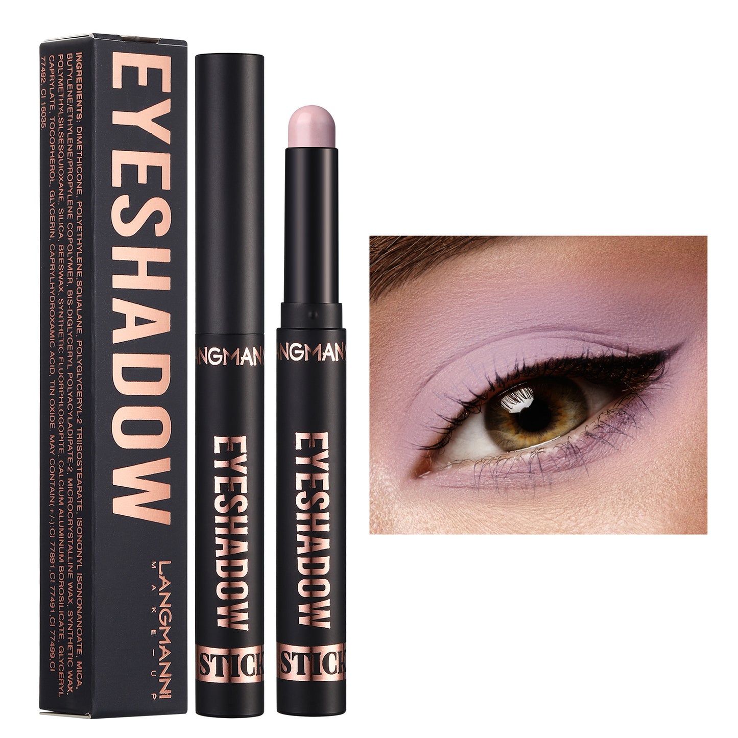 Shimmer Eyeshadow Stick - Easy-Apply Glitter Eyeshadow Stick 24 Shades Available