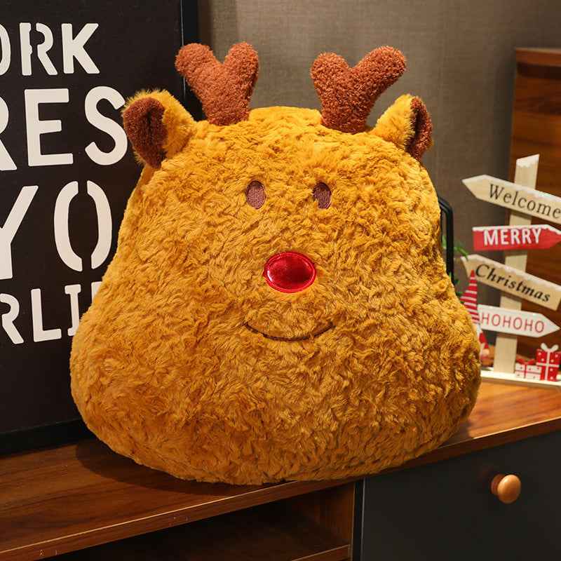 Plush Pillow Christmas Tree Decorative Gift Doll - Holiday Cushion