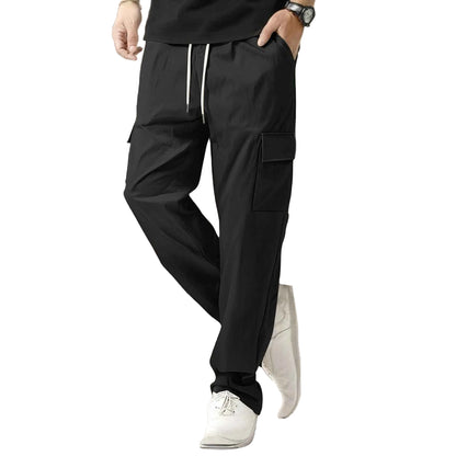 Men's Casual Trousers Loose Thin Fashionable Sports Quick-drying