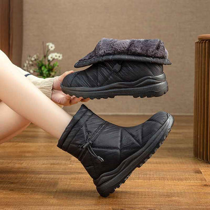 Women's Fleece-lined Waterproof Anti-slip Snow Boots