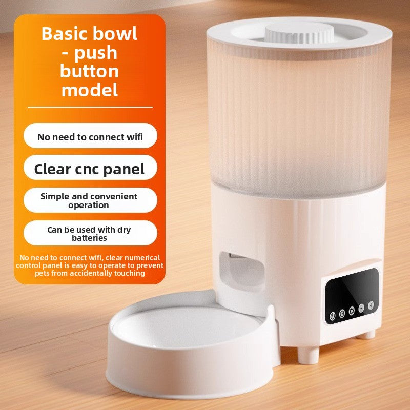 Smart Pet Feeder with HD Camera - Automatic Remote Control Dispenser