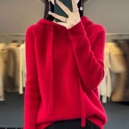 Women's Casual Hooded Sweater