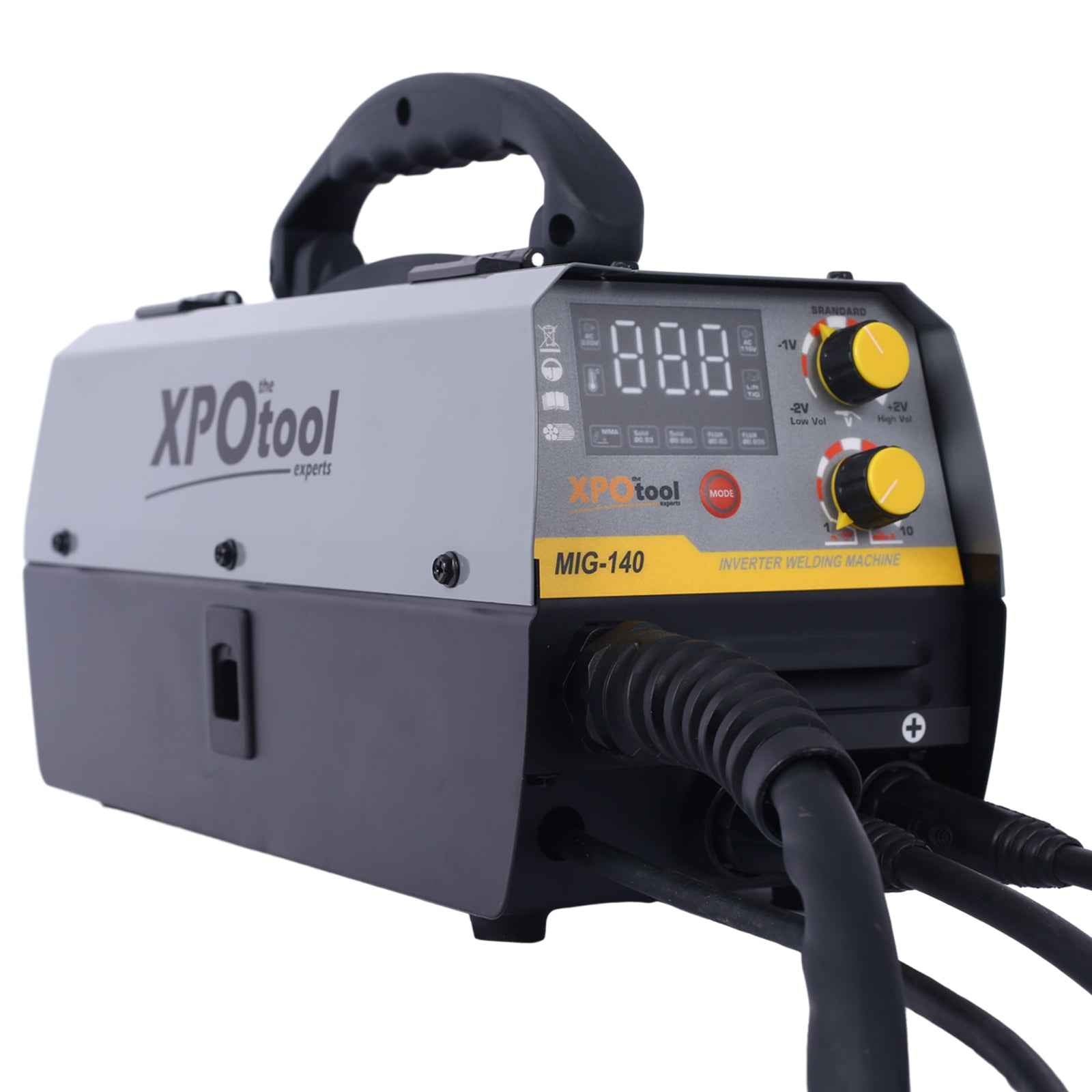 140A MIG Welder,110V 220V Dual Voltage Multiprocess Welder,Gas Gasless MIG Welding Machine,4 In 1 Flux MIG Solid Wire Lift TIG Stick  Welder