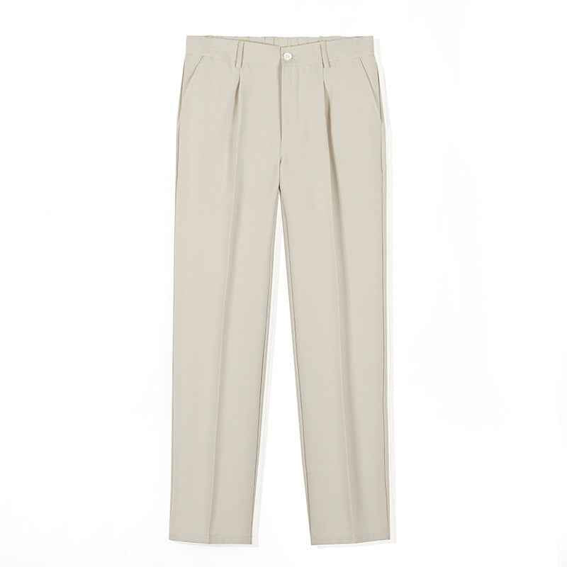 Straight-leg Men's High-end Slim-fit Versatile Casual Pants