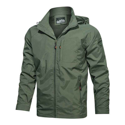 Men's Casual Windproof Thin Mountaineering Jacket