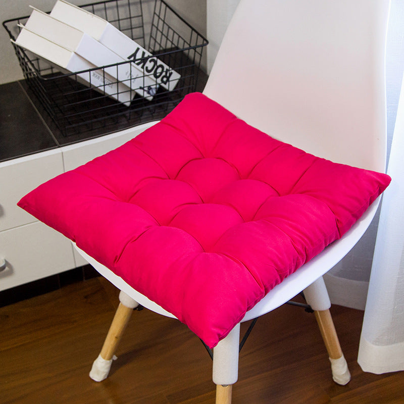Solid Color Padded Cushion Chair Cushion Office Chair Cushion