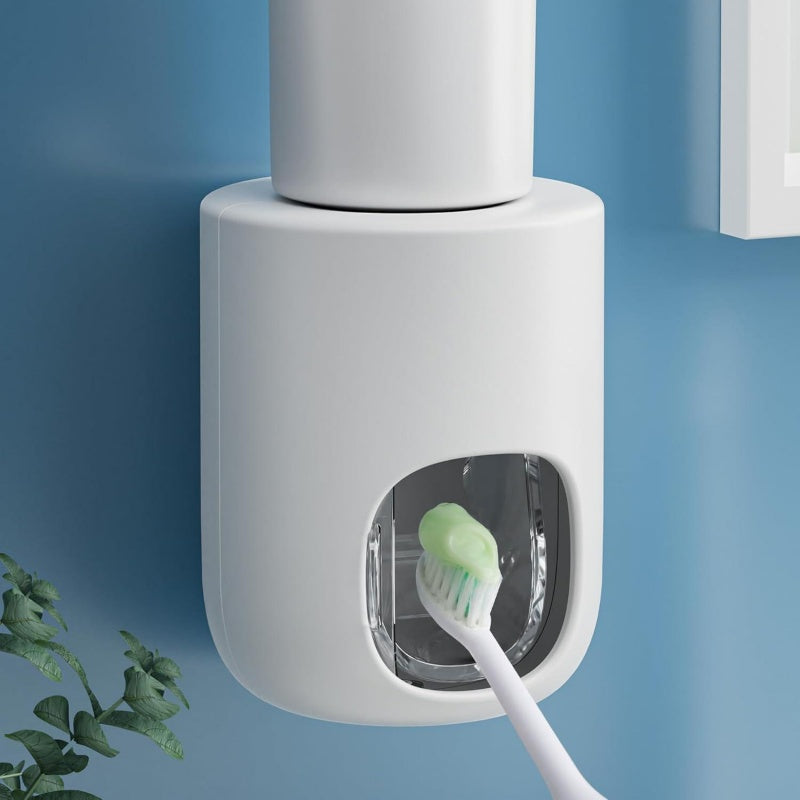 Bathroom Home Dormitory Automatic Wall Mounted Toothpaste Dispenser