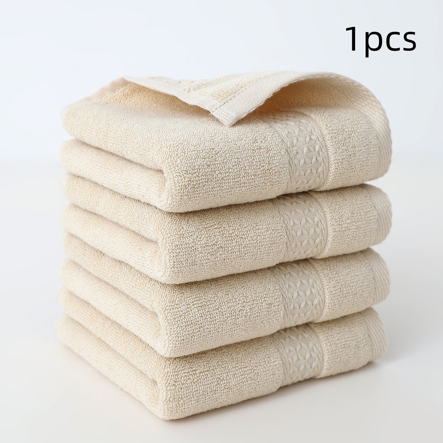 Plain Pure Cotton Hand Towel Household Face Towel Soft And Absorbent
