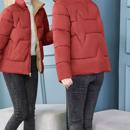 Women's Short Cotton Jacket Korean Style
