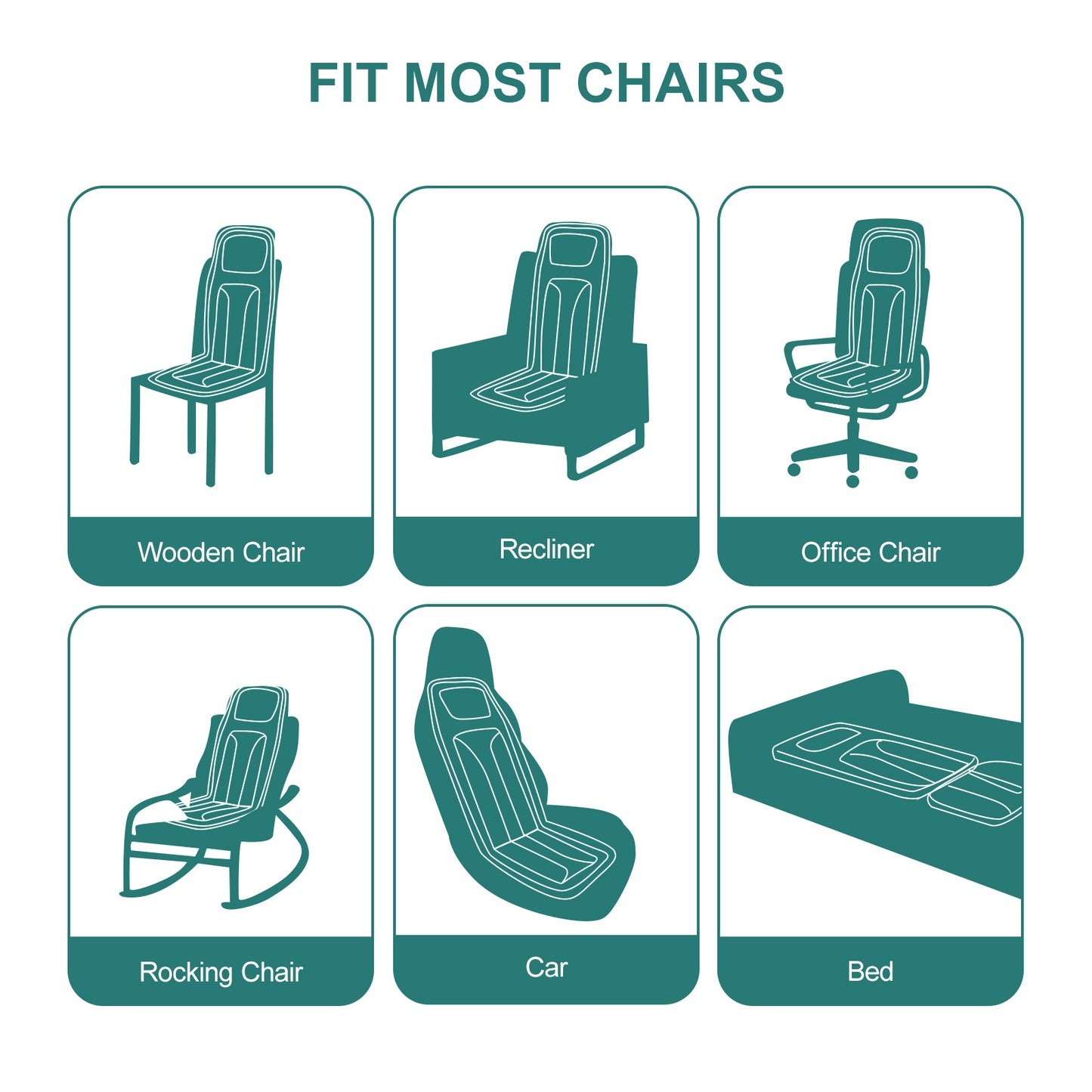 2025 New Model Massage Cushion, Neck And Back Kneading And Heating, 9 Levels Of Intensity,9 Modes, Home And Office Electric Massage Pad, Portable Multifunctional Massager, 10,20,30 Minutes Timer