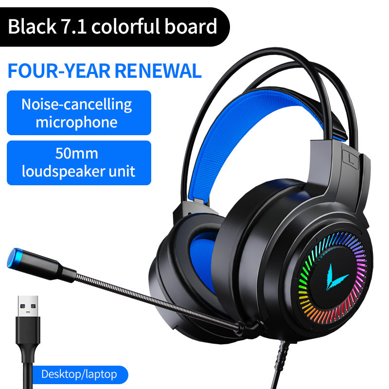 Gaming Headsets - 7.1 Surround Sound USB/3.5mm Wired Headphones with Microphone