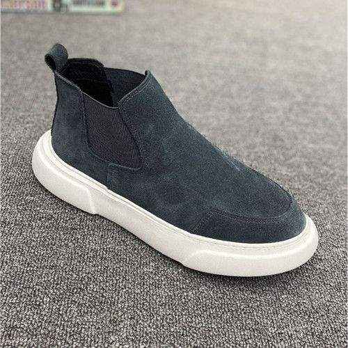 Autumnwinter Men's High-top Slip-on Shoes