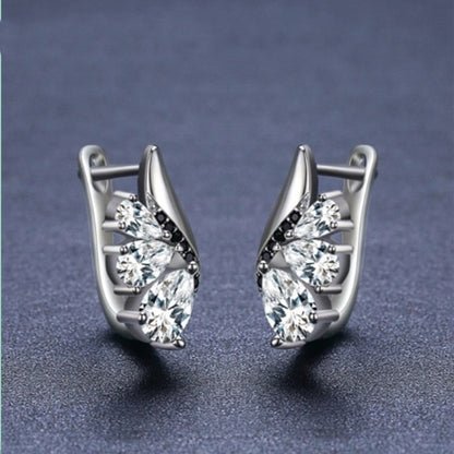 Classic Wings Shape Women's Drop-shaped Zircon - DropOnline.co