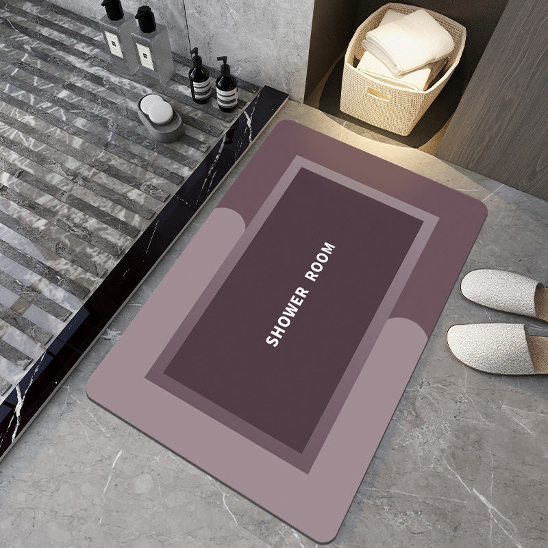 Luxury Crystal Velvet Non-Slip Floor Mat - 40x60cm