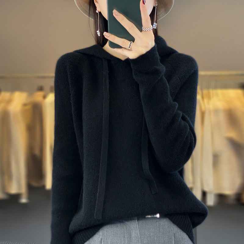 Women's Casual Hooded Sweater