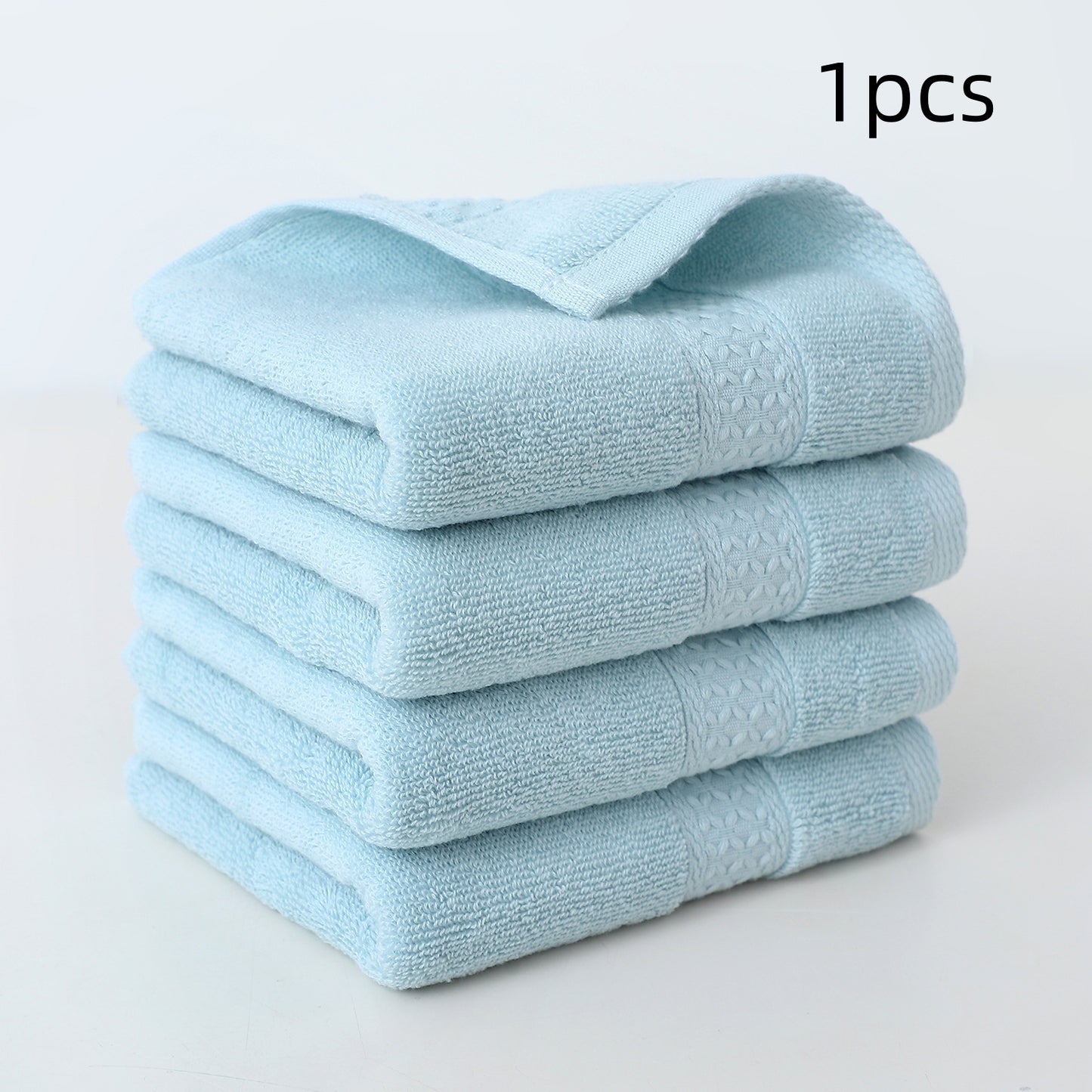 Plain Pure Cotton Hand Towel Household Face Towel Soft And Absorbent