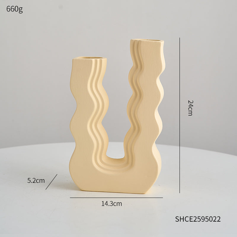 Premium Ins Vase Decoration - Modern Simple Home Centerpiece