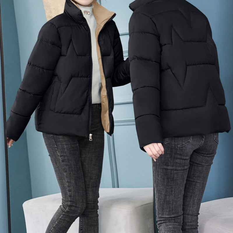 Women's Short Cotton Jacket Korean Style