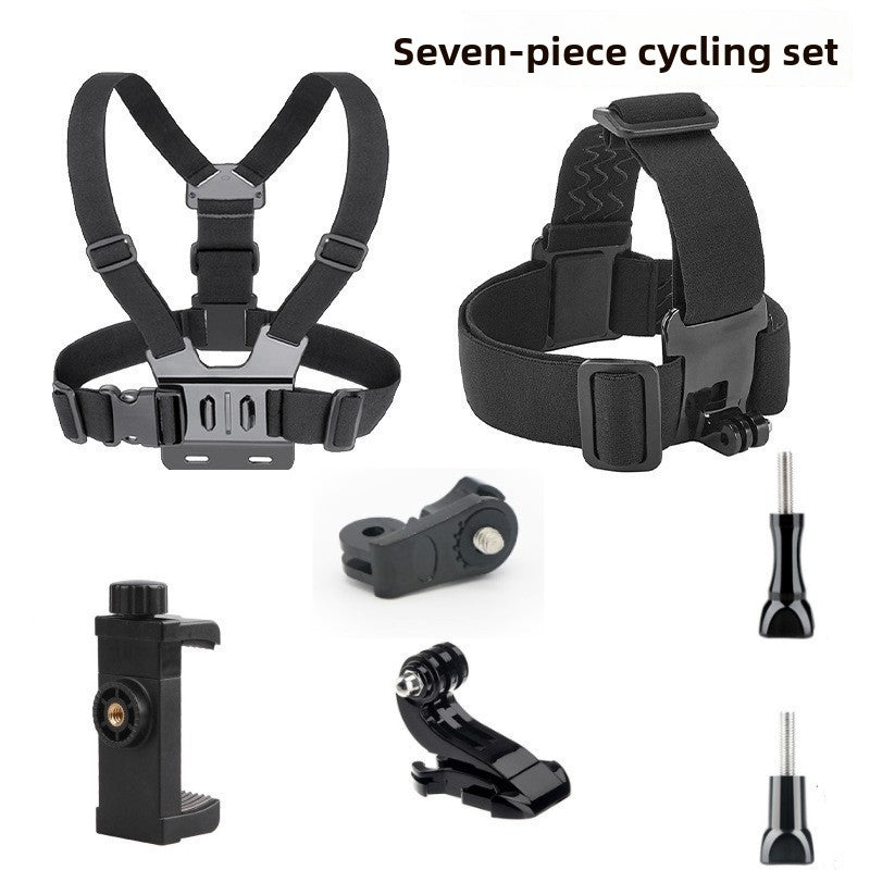 Action Camera Chest Mount - Sports Recording Harness Set