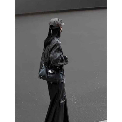 Vintage Distressed Men's And Women's Denim Jacket