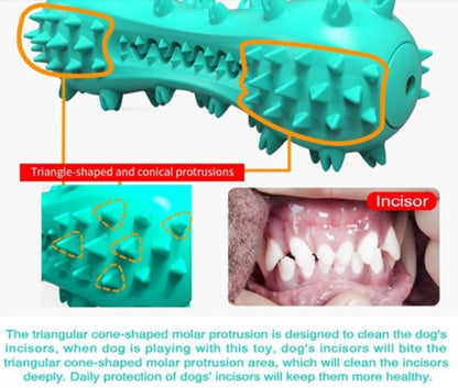Pet Dog Cleaning Chew Toys For Aggressive Dogs Rubber Molar Stick Dog Oral Teeth - DropOnline.co