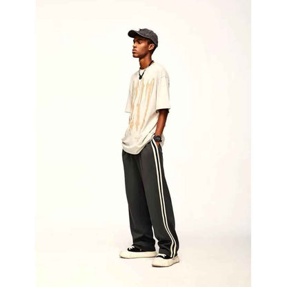 Casual Pants, Trendy And Fashionable Casual Pants, Men's Pants, Men's Pants, Long Pants, Straight Pants, Corduroy Casual Pants, Tight-fitting Casual Pants, Anti-wrinkle Casual Pants, 9-inch Pants, Men