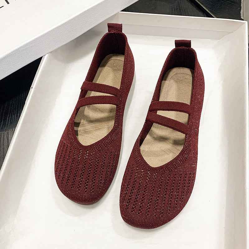 Summer Women's Breathable Hollow Mesh Shoes