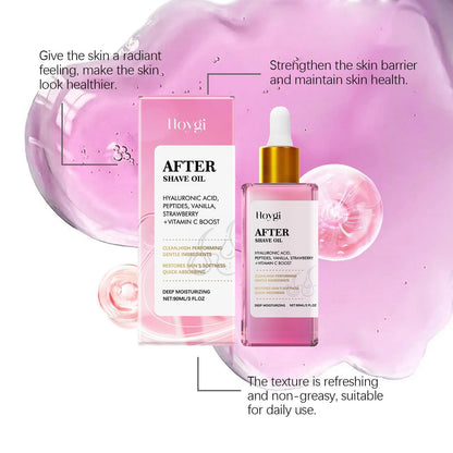 Hoij Strawberry Aftershave Oil Soothing And Moisturizing Daily Care - DropOnline.co