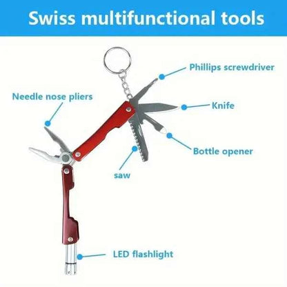 8 Item Emergency Survival Kit, Flint, Essential For The Home, Essential For The Outdoors, Ideal Gifts For Men, Gifts For Women, Christmas And Birthday Gifts