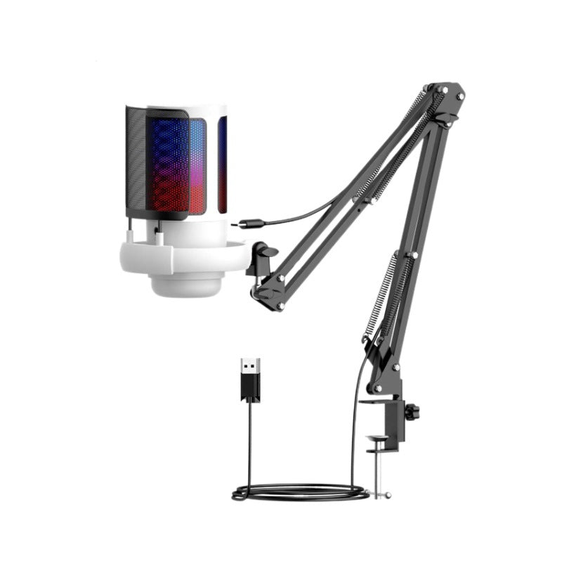 Gaming Microphone with Boom Arm - Professional Streaming Mic