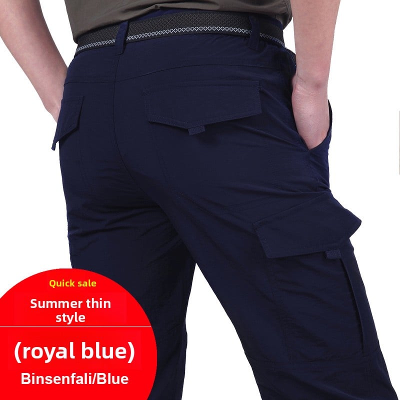 Men's Waterproof Quick-Dry Work Trousers - Professional Performance Pants