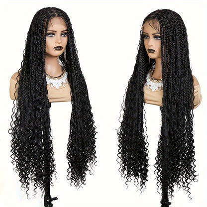 Synthetic Non-toxic Wig, All Lace, Non-toxic Wig, Wave Shape, Suitable For All Races, Suitable For All Scenes. - DropOnline.co