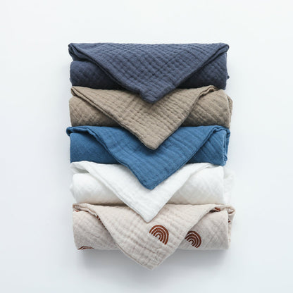 Crepe Baby Gauze Saliva Towel Suit