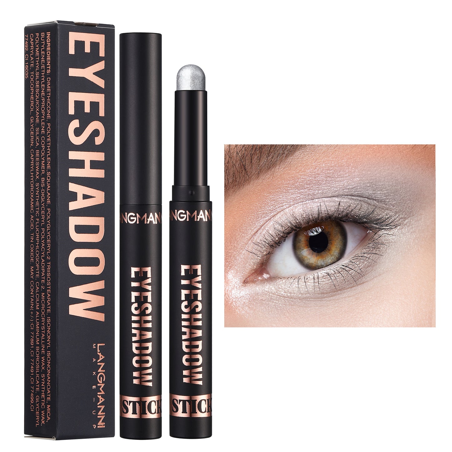 Shimmer Eyeshadow Stick - Easy-Apply Glitter Eyeshadow Stick 24 Shades Available