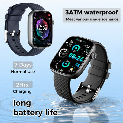 1.95-inch Smartwatch Fitness Tracker With Multiple Exercise Modes - DropOnline.co