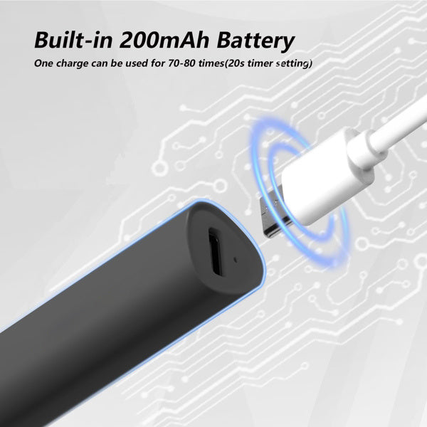 UV For Gel Nails, Mini U V LED Nail Light Handheld, With Bracket, Portable Nail Dryer, Rechargeable USB Wireless, For Fast Drying, Black