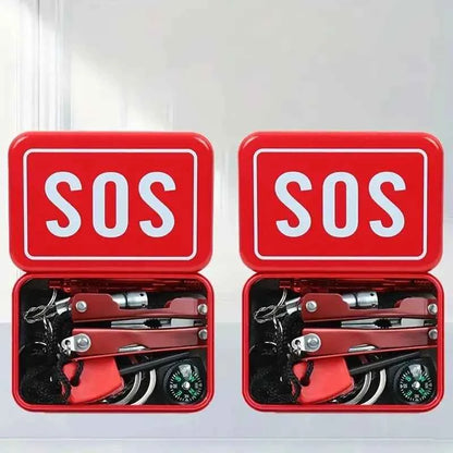 8 Item Emergency Survival Kit, Flint, Essential For The Home, Essential For The Outdoors, Ideal Gifts For Men, Gifts For Women, Christmas And Birthday Gifts