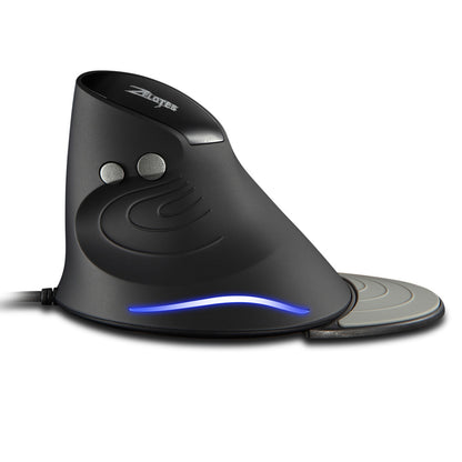 Vertical Mouse Snail Type Ergonomic Notebook Desktop Wired Mouse - DropOnline.co