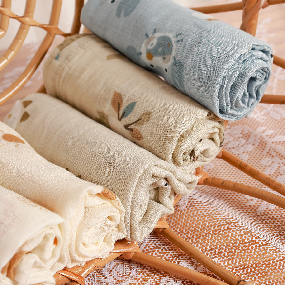 Kangobaby Baby Cotton Gauze Saliva Towel