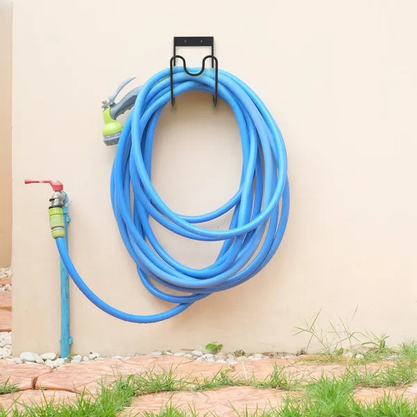 2Pack Heavy Duty Garden Hose Holder Stainless Steel Hose Hook Metal Hose Rack Reel Organizer For Water Hose Extension Cords