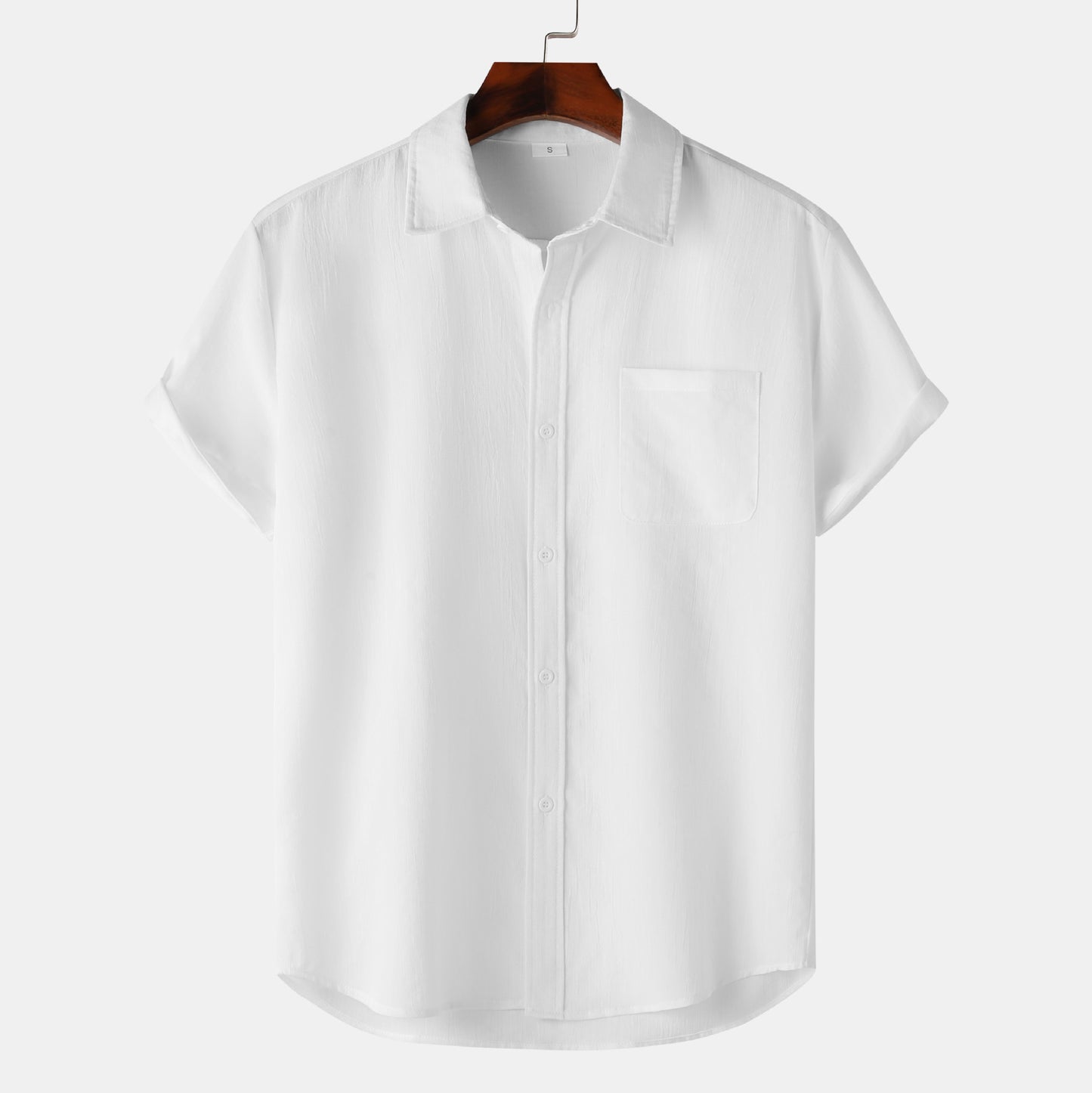 Men's Premium Linen Shirt - Breathable Long Sleeve Design