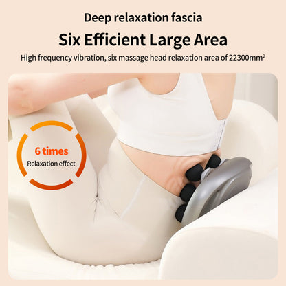 Trending 6-Head Smart Massager Heating Adjustable Intensity For Ultimate Relaxation - DropOnline.co